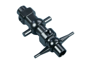 6600505 TWISTER MEDEVAC CNC ALU. LOWER HUB (SCALE)